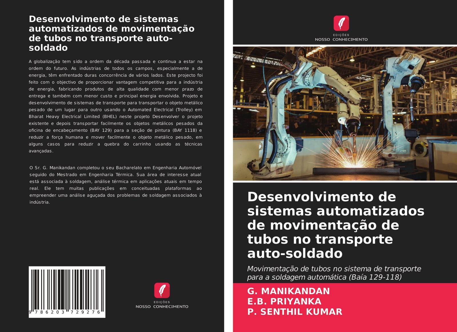 Desenvolvimento De Sistemas Automatizados De Movimentação De Tubos