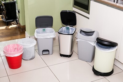 Evaness 100% Recycled Biodegradable Bin Bags Tie Handles 20