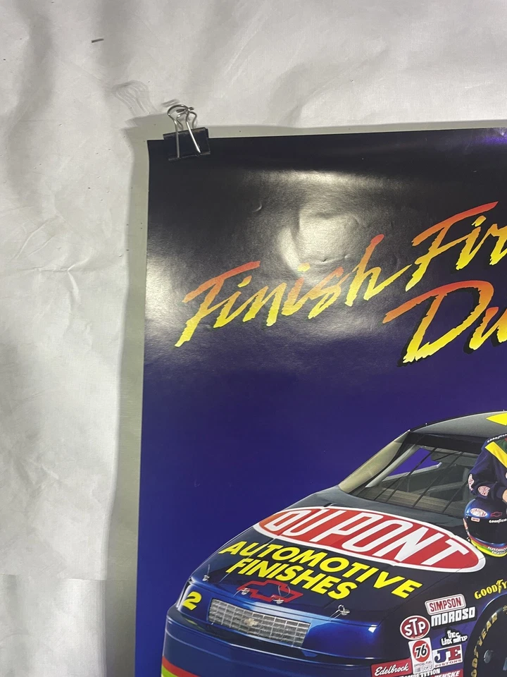Póster Ricky Craven Dupont 1993 Nascar Winston Cup Foto 4 de 4