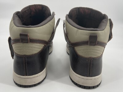 Nike Dunk‎ High Premium Khaki/Brown (#306968-221) Men\'s Size 12 Vintage Nike Dunk High Premium  main image 4