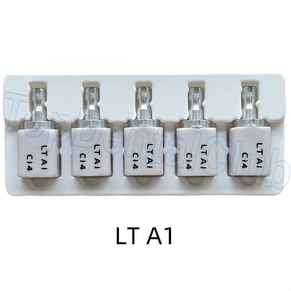 HT/LT C14 Dental Glass Ceramic Lithium Dislicate Blocks CEREC Emax CAD ...