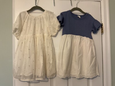 4t toddler Dresses Spring/Summer. Lot of 2