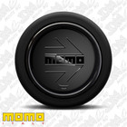 <!--F#f_0-->GENUINE MOMO Black Edition Flat Lip 2 Point Horn Button HOARW10BLKEDF<!--F/-->