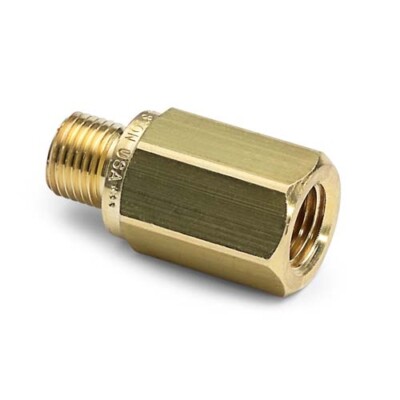 Ralston QTHA-1FB0 1/8'' Female NPT x Male Quick-Test Adapter, Brass