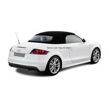 Audi TT 2007-14 Convertible Soft Top w/ Glass Window, Twill Cloth, Black