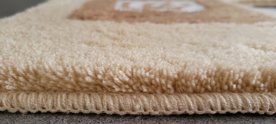 Meusch Sylt Rehbraun-Beige WC-Vorleger 55x50cm. Florhöhe: 20mm. B-Ware - Bild 4 von 4