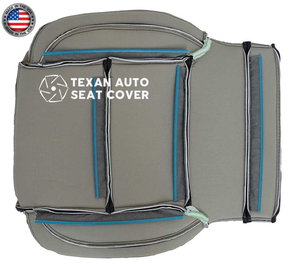 GMC Yukon SLT 2015 2016 2017 2018, SLE parte inferior del conductor cubierta de asiento perforada negra Foto 4 de 4