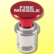 Car Cigarette Lighter EJECT FIRE MISSILE Button Replacement 12V Accessory Push