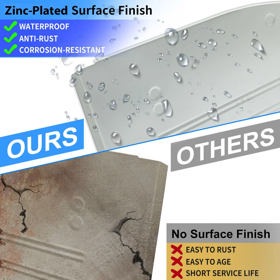 For 1955 1956 1957 Chevrolet Bel Air Sedan Front Floor Pan Passenger Right Side - Image 2 of 4