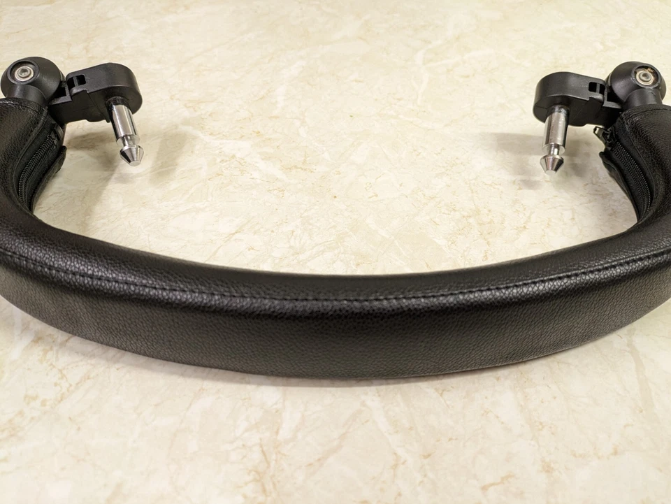 Faux Leather Bumper Bar COVER For Single Out N About 360 / Sport Buggy  V2 -V5 - Image 3 of 4