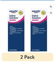 Equate Multi-Purpose Solution Twin Pack, 12 f...
