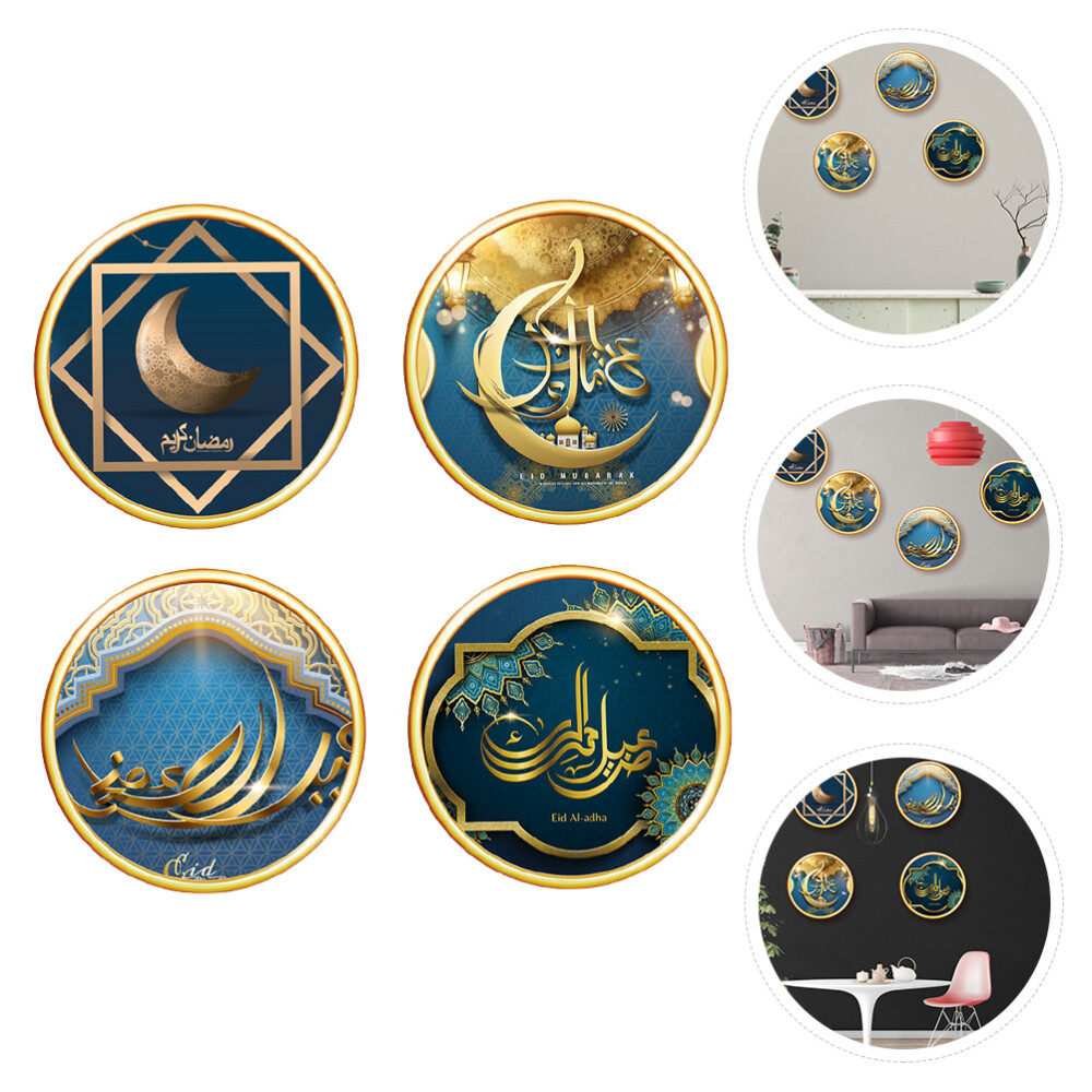 12 Pcs Charming Wall Stickers Shop Window Decorative Decals Muslim eBay