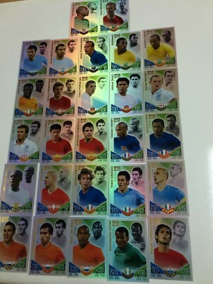 2010 Topps Match Attax World Stars Trading Card Factory Case(12