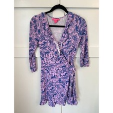 Mameluco envolvente Lilly Pulitzer Lila Freesia Safari como puedo ver Jessalynne talla S