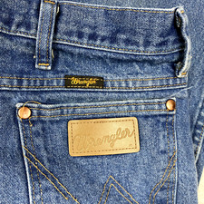 Wrangler Vintage Jeans Mens 38x32 Western Straight Leg Cowboy Cut Rodeo Workwear