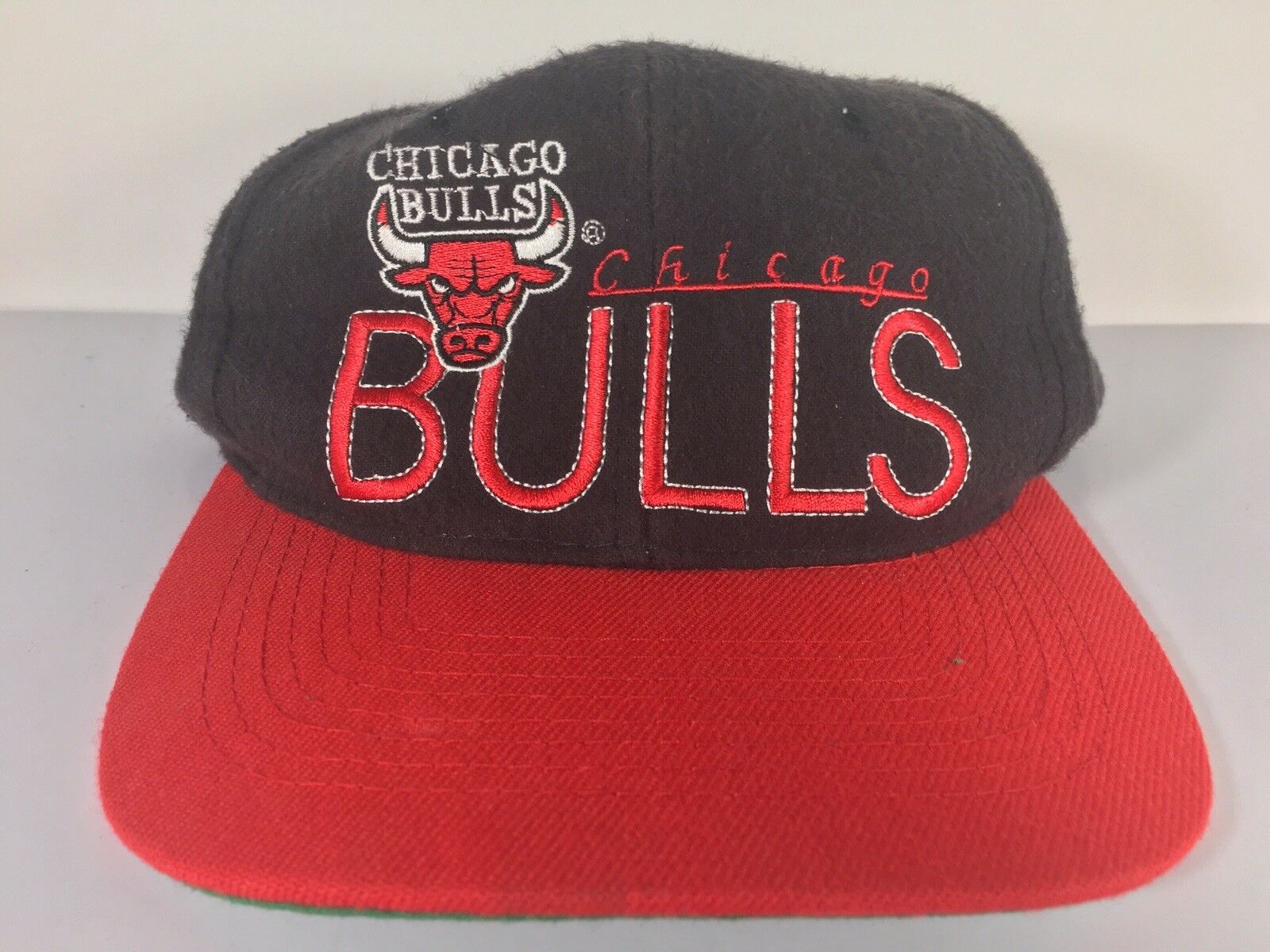 Vintage 90s Chicago Bulls Hat Limited Ed Numbered Black Snapback Cap NBA  Jordan