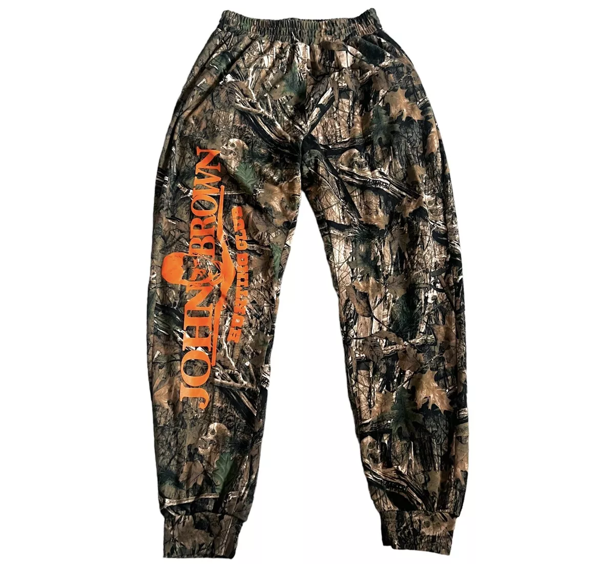 Ideologie Men s John Brown Hunting Club Joggers Sz 2XL Poggers Camo Hasan Piker
