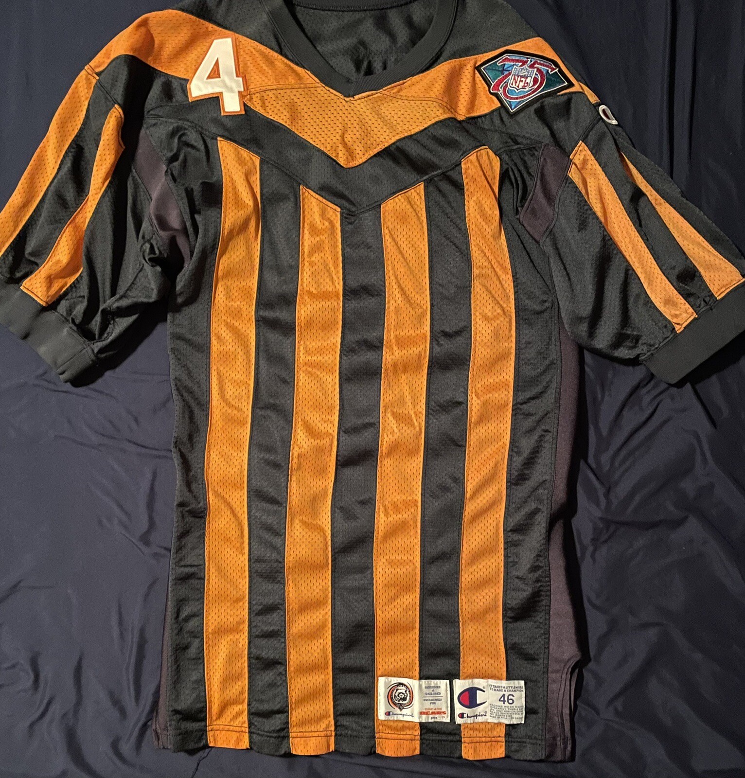 chicago bears autographed game used jersey eBay