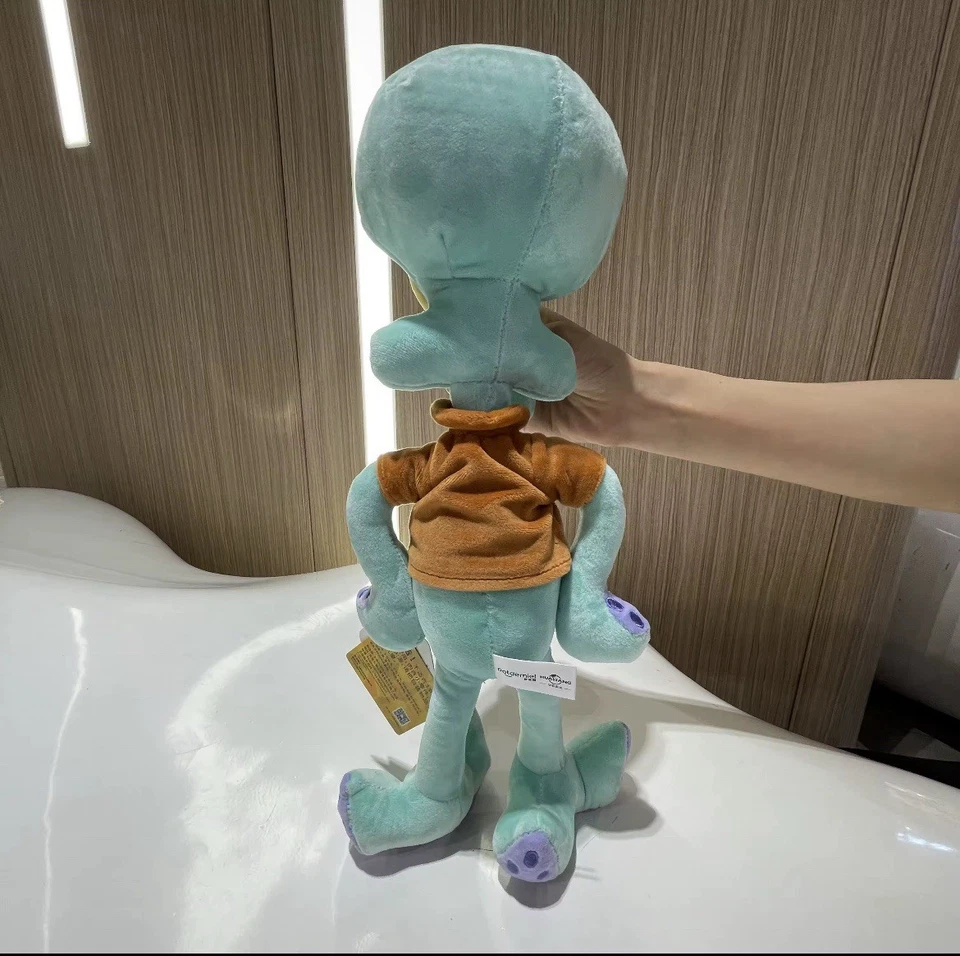 Nickelodeon Bob Esponja Pantalones Cuadrados Calamar Colgador Peluche Suave VENDEDOR DEL REINO UNIDO 🇬🇧 - Imagen 2 de 2