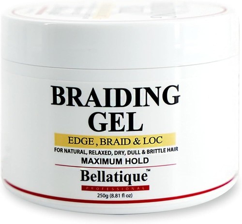 Professional Braiding Gel Maximum Hold Gel for All Hair Types (8.81 Oz) - No ...