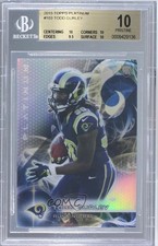 2015 Topps Platinum Rookies Todd Gurley II Todd Gurley #103 BGS 10 PRISTINE 1j6
