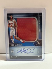 2024 Panini Silhouette Autographs Bobi Klintman Rookie Patch Auto RPA /99
