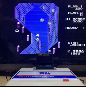 SEGA SG-1000 Console Boxed w/ Manual OEM AC Adapter Tested Working Japan 1983