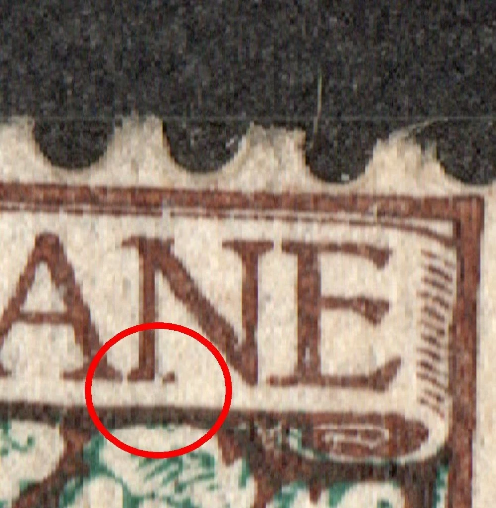 Italien PLATTENFEHLER , plate ERROR