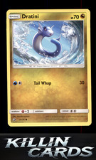 Dratini (35) 35/70 Pokemon Common Dragon Majesty Card NM