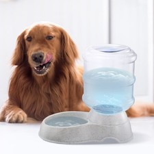 3.5L 1Gal Pet Water Dispenser Self-Dispensing Gravity Pets Water Feeder Automati