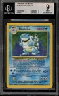 Pokemon Blastoise Base Set Unlimited Holo Rare #2 BGS 9 Mint