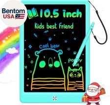 LCD Writing Tablet Doodle Board,10.5 Inch Colorful Drawing Pad,Electronic Drawin