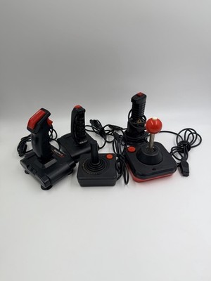 Lot Of Joystick Controllers Atari 2600 Console Quick Shot II PLUS Etc Untested