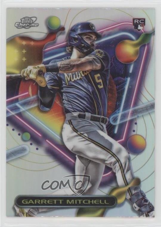 2023 Topps Cosmic Chrome Refractor Garrett Mitchell #154 uk2