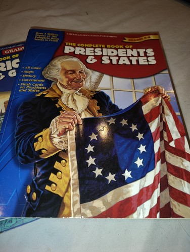 The Complete Book of Presidents and States & American Facts Game Grades 3-5,4-6 - Picture 2 of 5