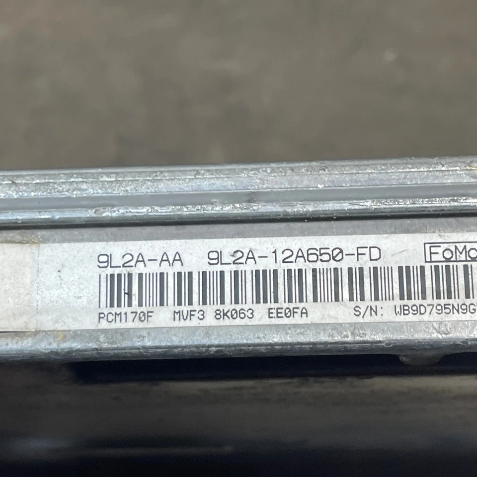 Ford Explorer Mercury Mountaineer 2009-2010 4,0 L V6 PCM ECU ECM 9L2A-12A650-FD Foto 4 de 4