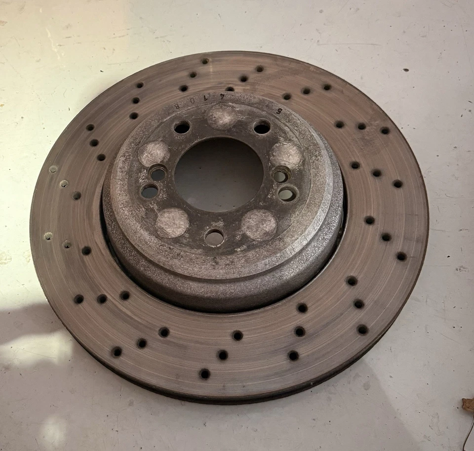 08-13 Rotores de frenos delanteros y traseros BMW E90 E92 E93 M3 Foto 3 de 4