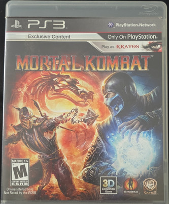 WB Games Mortal Kombat PS3 Fighting Martial Arts M NTSC-U/C 2011 3D