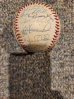 1996 World Series champion NEW YORK YANKEES team signed autographed baseball