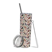 Pawfect Gift for Dachshund Lovers! 20oz Insulated Tumbler 20 Ounces White-17
