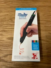 3Doodler Create+ Essentials 3D Stylo Pen Set w/ Refills Charger Guide 75+ Colors