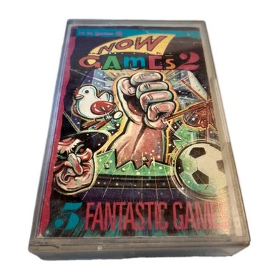 Now Games 2 Spiele Bandkassette für Sinclair ZX Spectrum Chuckie Egg 2 Air Wolf
