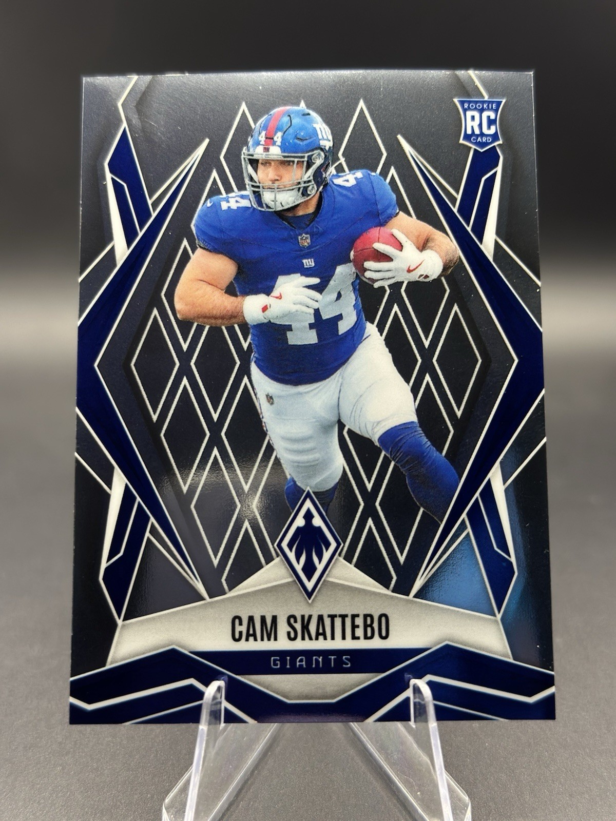 Cam Skattebo 2025 Panini Phoenix #168 Silver RC New York Giants 