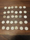 Lot of 30 90% Silver Mercury Dimes Various Dates