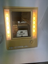 Vintage Clairol True-to-light Lm-7 Lighted Magnifying Makeup Mirror10x12in