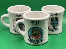 3 Navy VF-74 Be-Devilers Strike Fighter Squadron Coffee Mugs VT-7 Training Sqdrn