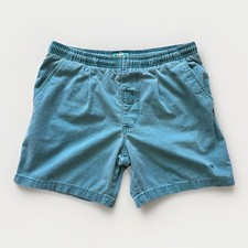 Vintage 90s OP Blue Swim Volley Shorts Mens M Preppy Coastal Hipster Beach Surf