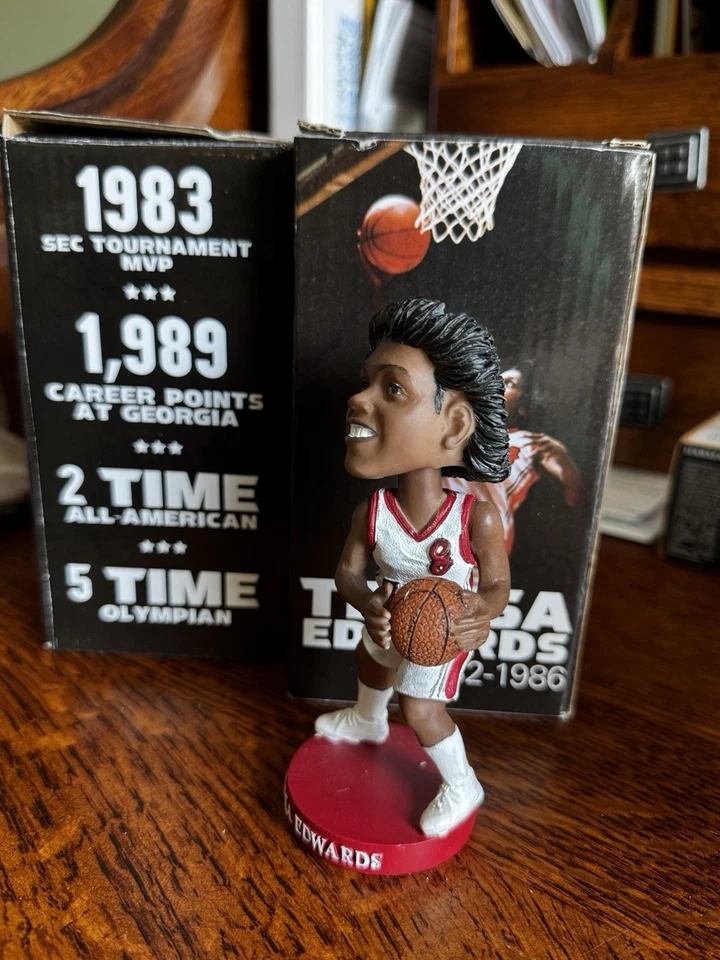 Teresa Edwards Bobblehead University of Georgia Basketball Women’s WNBA - Image 2 of 3