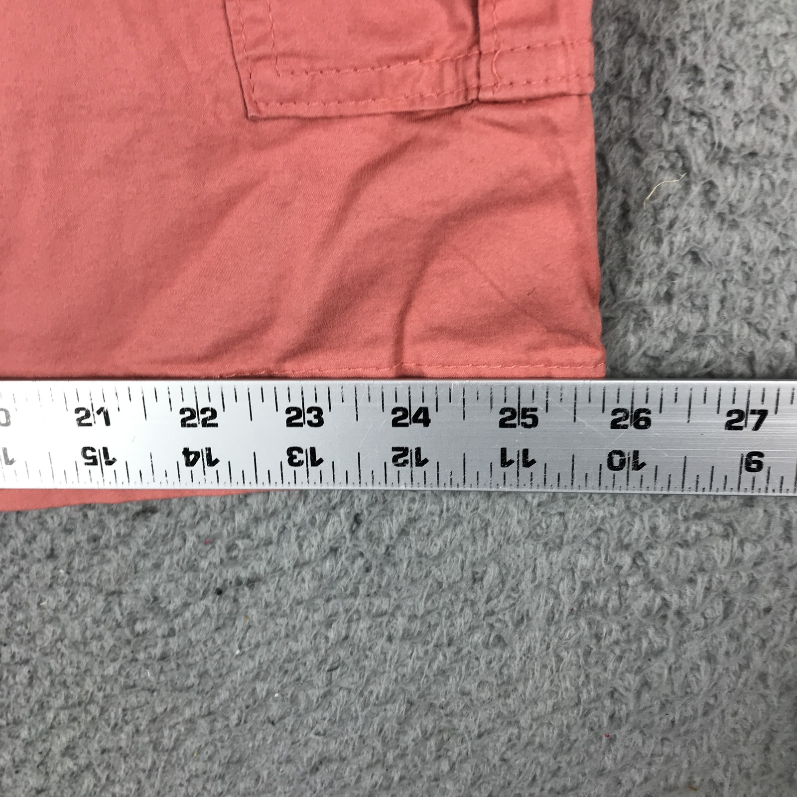 Lee Skort Womens 22 Medium Pink Mid Rise Ultra Soft Waistband Comfort Shorts image 8