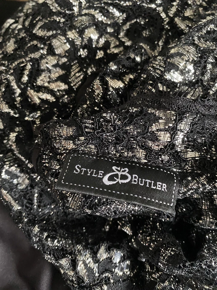 Style Butler Spitze Top Transparent L Neu - Bild 4 von 4